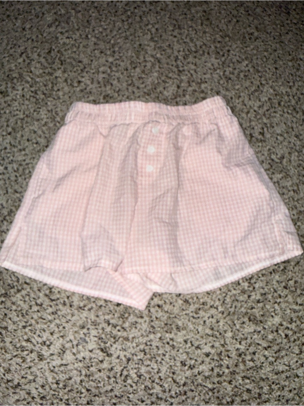 PacSun Pink Gingham High-Waist Lounge Shorts⭐️ Used - like new (never worn)⭐️